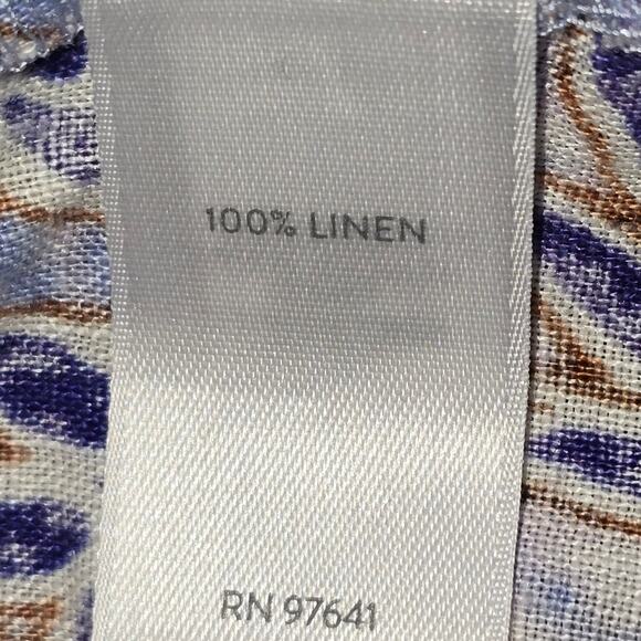 J.Jill Floral Very Cute Linen Relaxed Peasant Top Blouse Plus Size 4X - Picture 13 of 13